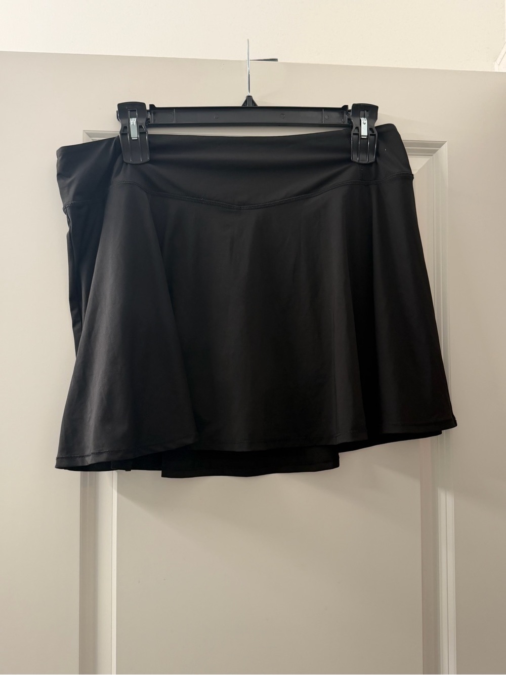 DSG Black Skater Circle Skirt with Inner Short